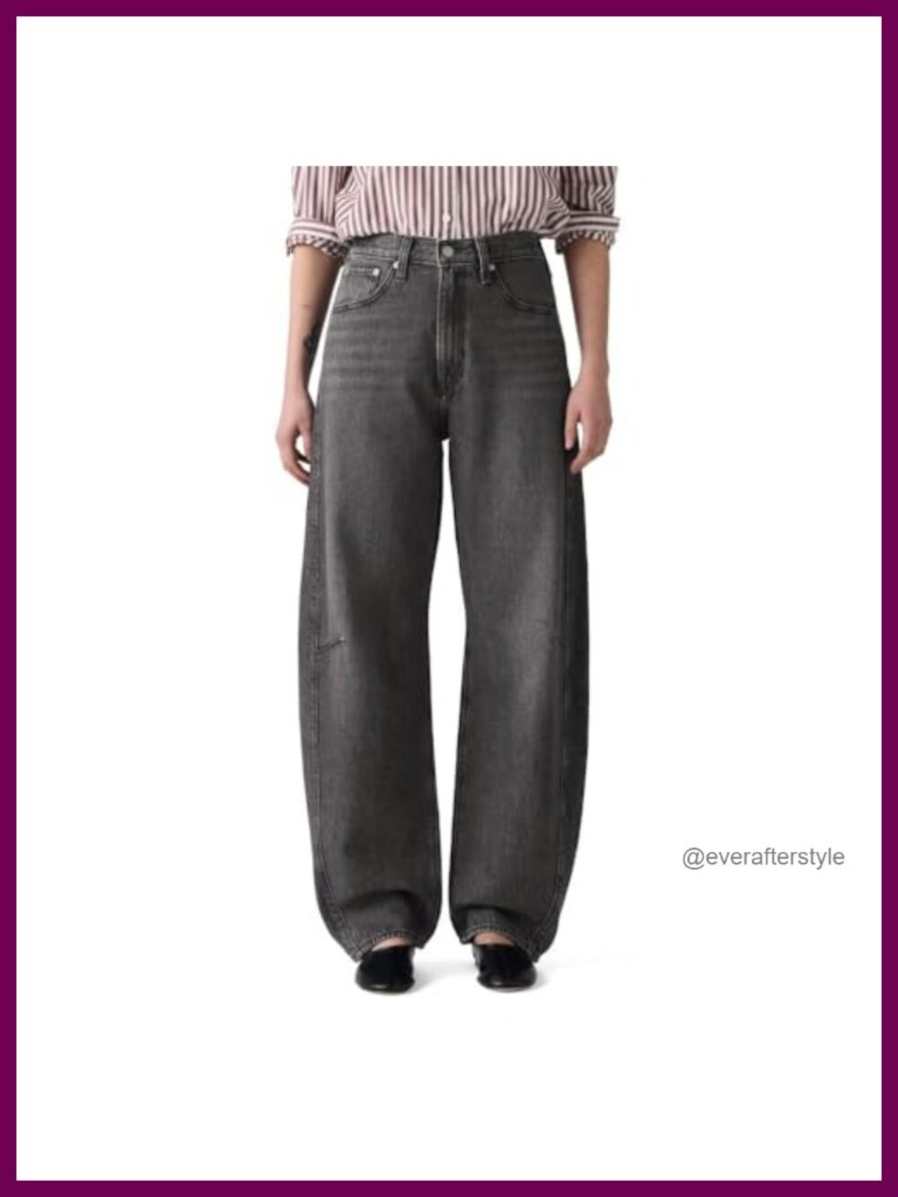 Levi's Cinch Barrel Jeans High Rise Tapered Leg Cinchable Waist